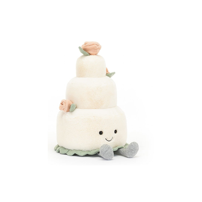 GATEAU DE MARIAGE AMUSEABLE WEDDING CAKE - JELLYCAT