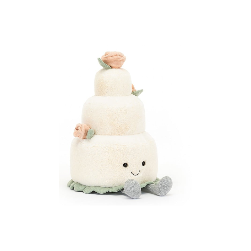 GATEAU DE MARIAGE AMUSEABLES WEDDING CAKE - JELLYCAT