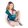 ÉCHARPE DE PORTAGE BASIC BLEU RETRO - LOVE RADIUS