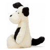 BASHFUL CHIEN BLACK CREAM MEDIUM - JELLYCAT