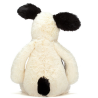 BASHFUL CHIEN BLACK CREAM MEDIUM - JELLYCAT