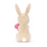 BONNIE BUNNY LAPIN ET SA PIVOINE - JELLYCAT