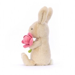 BONNIE BUNNY LAPIN ET SA PIVOINE - JELLYCAT