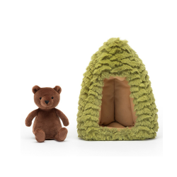 OURS DANS SON ARBRE FOREST FAUNA BEAR - JELLYCAT