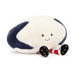 BALLON DE RUGBY AMUSEABLES RUGBY BALL - JELLYCAT