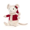 SOURIS DE NOEL MERRY MOUSE - JELLYCAT