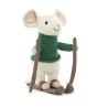 SOURIS A SKI MERRY MOUSE SKIING - JELLYCAT