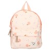 SAC A DOS FRUITS FLEURS ROSE - KIDZROOM