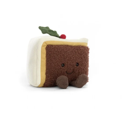 PART DE GATEAU DE NOEL AMUSEABLES SILCE OF CHRISTMAS CAKE - JELLYCAT