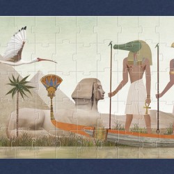 PUZZLE EGYPTE ANCIENNE HISTORY COLLECTION - LONDJI