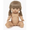 POUPÉE BLONDE COUETTES ET YEUX CLAIRS YZE - MINIKANE