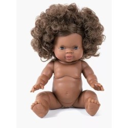 POUPÉE AFRIQUE CHEVEUX FRISES CHARLIE - MINIKANE