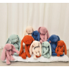 LE LAPIN MELOE 37 CM ROSE - MAILOU