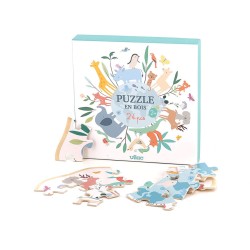 PUZZLE EN BOIS AUTOUR DU MONDE