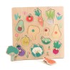 PUZZLE BOUTONS LEGUMES JARDIN