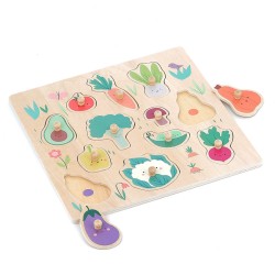 PUZZLE BOUTONS LEGUMES JARDIN