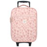 VALISE A ROULETTES ROSE COEURS - KIDZROOM