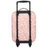 VALISE A ROULETTE ROSE COEURS - BB and CO