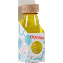 BOUTEILLE SENSORIELLE FLOAT YELLOW - PETIT BOUM