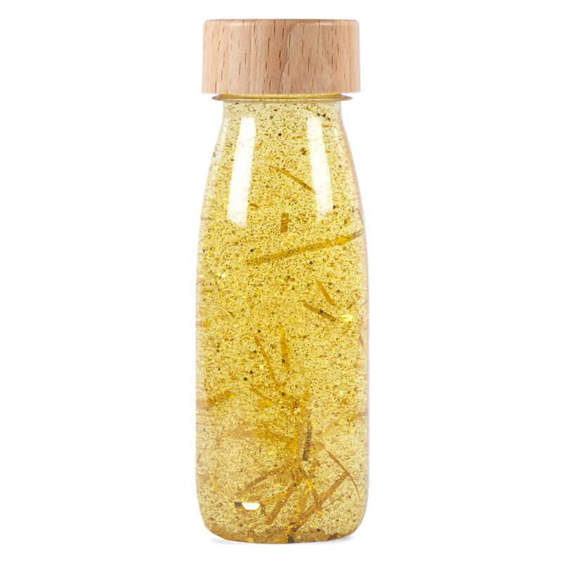 BOUTEILLE SENSORIELLE FLOAT GOLD - PETIT BOUM