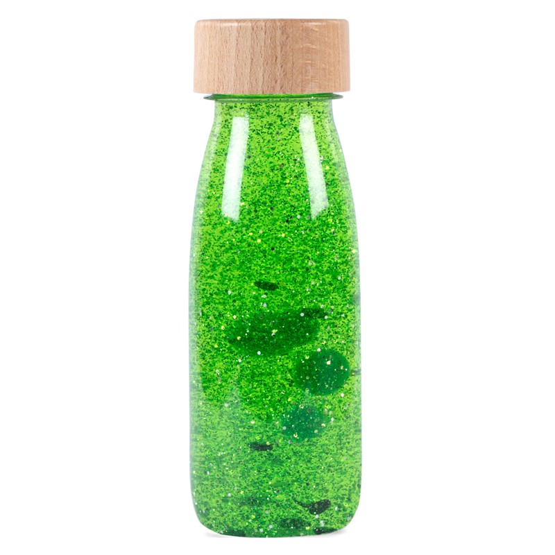 BOUTEILLE SENSORIELLE FLOAT GREEN - PETIT BOUM