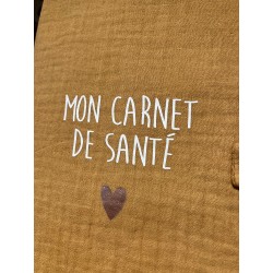 PROTEGE CARNET SANTE CAMEL "MON CARNET DE SANTE" - ATELIER WAGRAM