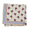 FOULARD COEUR SAUVAGE ECRU KIDS - BONHEUR DU JOUR