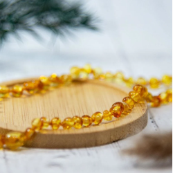 COLLIER D'AMBRE HONEY - IRREVERSIBLE BIJOUX