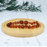 BRACELET D'AMBRE COGNAC - IRREVERSIBLE BIJOUX