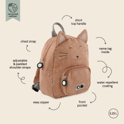 PETIT SAC A DOS PETIT CHAT MRS. CAT - TRIXIE