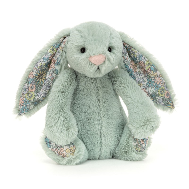 BLOSSOM BUNNY SMALL SAGE - JELLYCAT