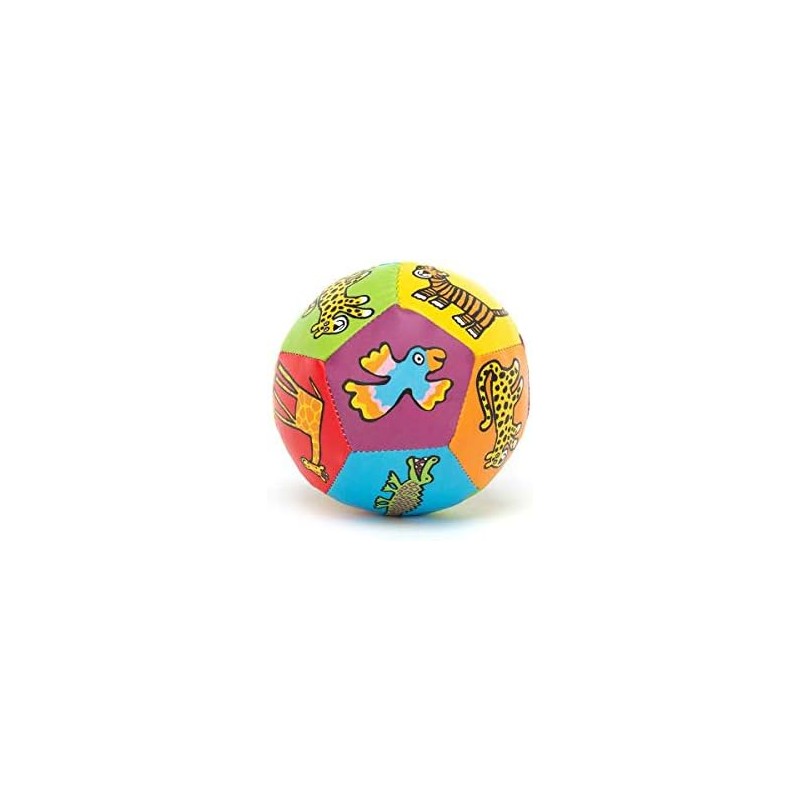 BALLE SONORE JUNGLY TAILS BOING BALL - JELLYCAT