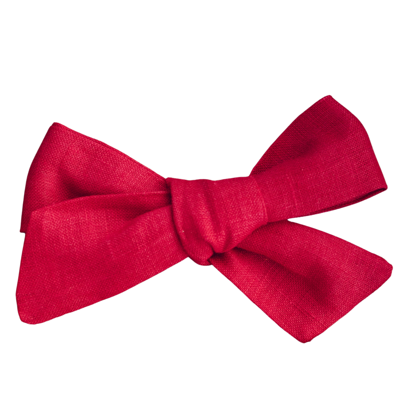 BARRETTE RETRO LIN FRAISE - OBI OBI