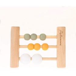 MINI BOULIER ABACUS JAUNE -...