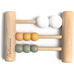 MINI BOULIER ABACUS JAUNE - PELLIANNI