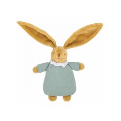 DOUDOU LAPIN HOCHET VERT CELADON - TROUSSELIER