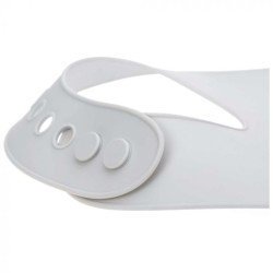 BAVOIR SILICONE SOURIS GRIS - LASSIG