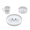 COFFRET REPAS EN PORCELAINE CHAT - LASSIG