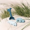 SET DE 3 PIECES POUR JOUER DANS LE SABLE SAND PLAY 3 PIECES -BLEU- DONE BY DEER