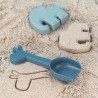 SET DE 3 PIECES POUR JOUER DANS LE SABLE SAND PLAY 3 PIECES -BLEU- DONE BY DEER