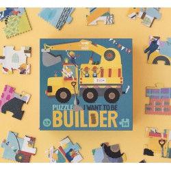 PUZZLE I WANT TO BE A BUILDER - LONDJI