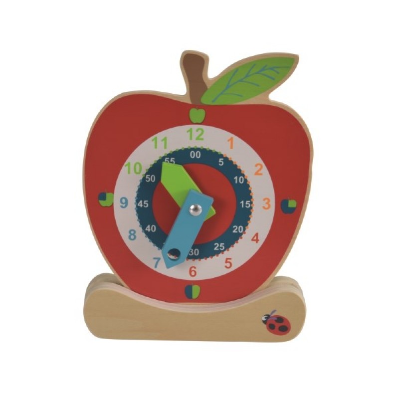 HORLOGE EN BOIS - EGMONT TOYS