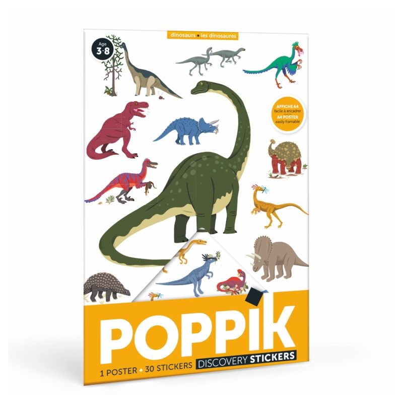 MINI DISCOVERY DINOSAURES - POPPIK