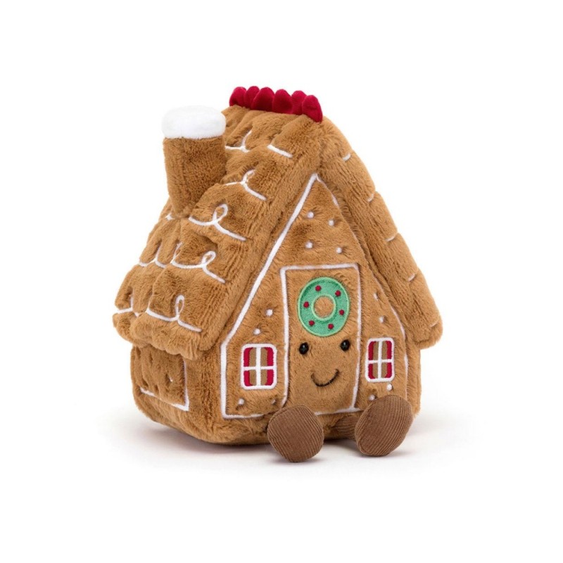 MAISON EN PAIN D'EPICES AMUSEABLE GINGERBREAD HOUSE - JELLYCAT