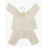 ENSEMBLE JANA GAZE COTON LIGHT BEIGE - MINIKANE