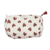 TROUSSE TOILETTE COEUR SAUVAGE ECRU - BONHEUR DU JOUR