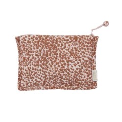 PETITE POCHETTE SAVANE TERRACOTTA - BONHEUR DU JOUR