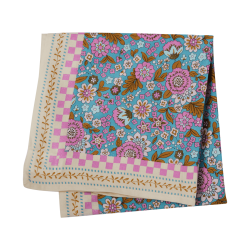 FOULARD FLEURS INDIENNES...