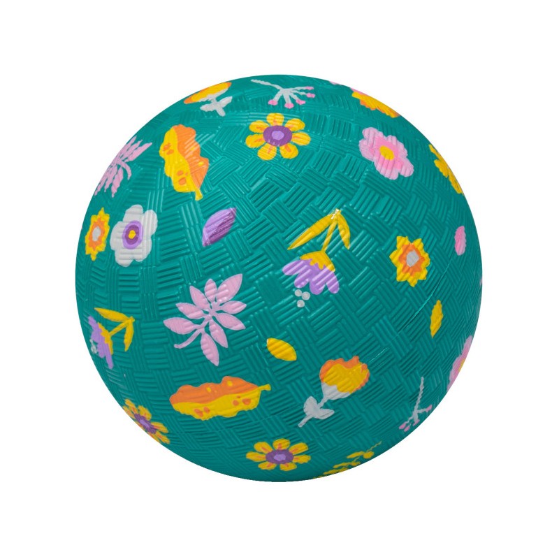 BALLON EN CAOUTCHOUC 13 CM "FLEURS" - LITTLE L