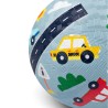 BALLON CAOUTCHOUC 13 CM "VOITURES" - LITTLE L